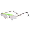 Steampunk Cat Eye Sunglasses Women Luxury Brand Designer Triangle Sun Glasses Men Small Punk Eyeglasses