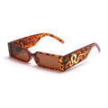 Steampunk Rectangle Sunglasses Men Vintage Small Square Sun Glasses Women Punk Shades Animal Totem UV400 Driving Eyewear