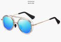 New Gothic Steampunk Polarized Sunglasses Women Brand Designer Vintage Men Sun Glasses UV400 Eyewear