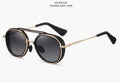 New Gothic Steampunk Polarized Sunglasses Women Brand Designer Vintage Men Sun Glasses UV400 Eyewear