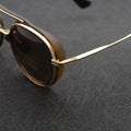 New Gothic Steampunk Polarized Sunglasses Women Brand Designer Vintage Men Sun Glasses UV400 Eyewear