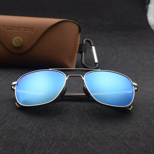 Brand Classic Square Polarized Sunglasse Men Driving Sun Glasses Women Small UV Blocking Eyewear