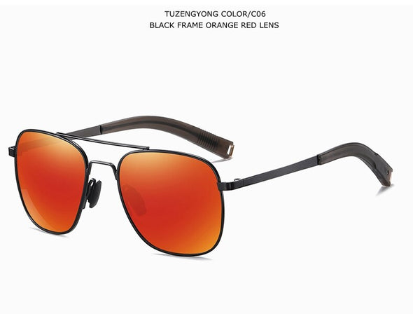 Brand Classic Square Polarized Sunglasse Men Driving Sun Glasses Women Small UV Blocking Eyewear