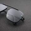 Classic Punk Sunglasses Women Fashion Square UV400 Gradient Lens Men Vintage Brand Design Metal Frame Glasses