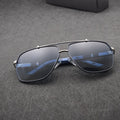 Aluminum Men's Sunglasses Polarized Lens Brand Design Temples  Coating Mirror Driving Glasses For Men