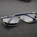 Aluminum Men's Sunglasses Polarized Lens Brand Design Temples  Coating Mirror Driving Glasses For Men