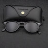 Brand Vintage Designer Polarized Sunglasses For Men Traveling Unisex TR90 Round Sun Glasses Driving Eyewear