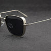 Steampunk Sunglasses Fashion Men Women Brand Designer Vintage Square Metal Frame Sun Glasses UV400 Eyewe