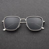Steampunk Sunglasses Fashion Men Women Brand Designer Vintage Square Metal Frame Sun Glasses UV400 Eyewe