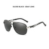 Aluminum Magnesium Square Polarized  Photochromic Sunglasses Men Sun Glasses Military Safety Driving