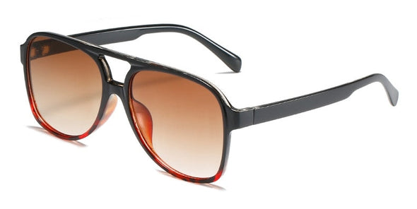 Trends Pilot Sunglasses Women Vintage Yellow Brand Designer Sunglass Female Oversized Popular Glasses Eyewear Shades