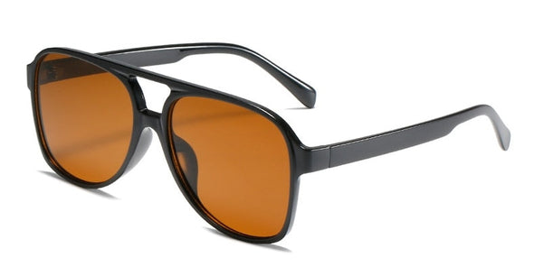 Trends Pilot Sunglasses Women Vintage Yellow Brand Designer Sunglass Female Oversized Popular Glasses Eyewear Shades