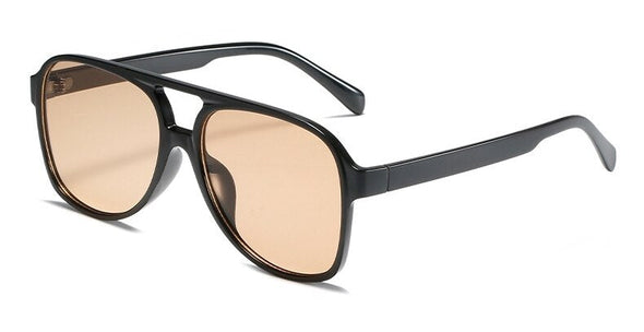 Trends Pilot Sunglasses Women Vintage Yellow Brand Designer Sunglass Female Oversized Popular Glasses Eyewear Shades