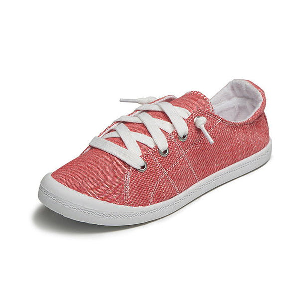 Low top walking shoes for all day standing women canvas shoes sneakers