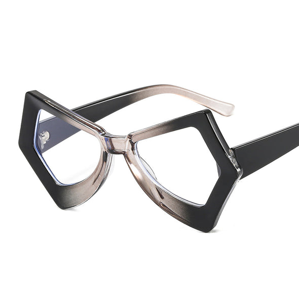 Trendy Irregular Sunglasses Women Men UV400 Punk Sun Glasses Personality Shades Fashion Eyewear Colorful Eyeglasses