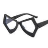 Trendy Irregular Sunglasses Women Men UV400 Punk Sun Glasses Personality Shades Fashion Eyewear Colorful Eyeglasses