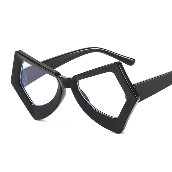Trendy Irregular Sunglasses Women Men UV400 Punk Sun Glasses Personality Shades Fashion Eyewear Colorful Eyeglasses