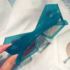 Unqiue Irregular Personality Oversized Sunglasses For Women New Luxury Brand Candy Color Square Green Orange Party Sun Glasses