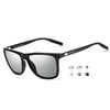 Unisex Retro Aluminum+TR90 Sunglasses Polarized Lens Vintage Eyewear Sun Glasses For Men/Women 6108
