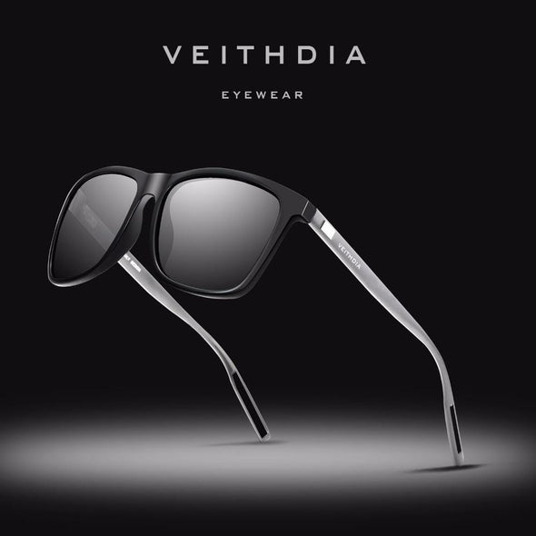 Unisex Retro Aluminum+TR90 Sunglasses Polarized Lens Vintage Eyewear Sun Glasses For Men/Women 6108