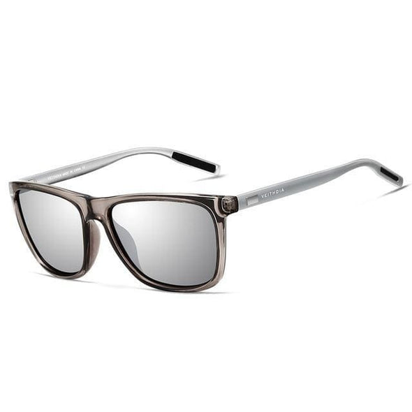 Unisex Retro Aluminum+TR90 Sunglasses Polarized Lens Vintage Eyewear Sun Glasses For Men/Women 6108