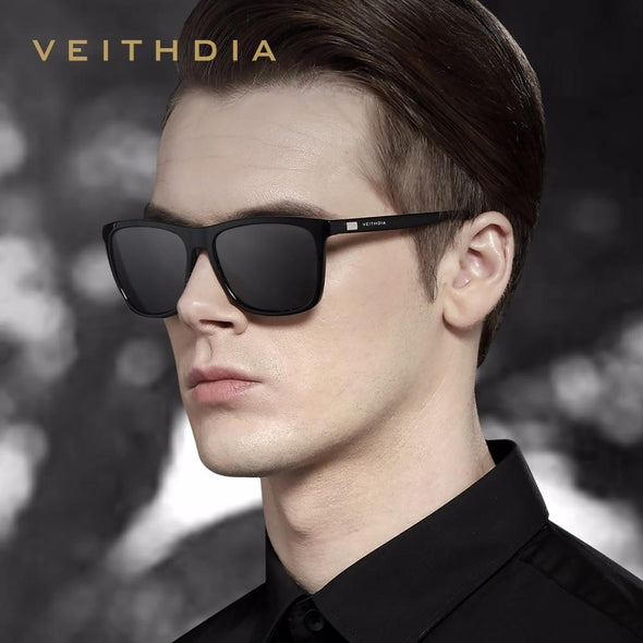 Unisex Retro Aluminum+TR90 Sunglasses Polarized Lens Vintage Eyewear Sun Glasses For Men/Women 6108