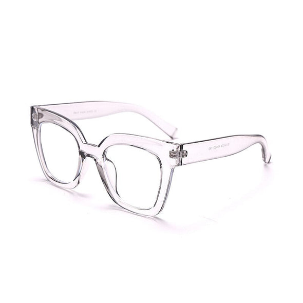 Cat Eye Square Optical Anti Blue Glasses Frames Computer Spectacles Classic Women Men Glasses Frame With Lenses