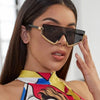 Vintage Luxury Gradient oversized  Women Metal Frame Driving sunglasses
