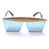 Vintage Square Sunglasses Women Men  Luxury Flat Top Fashion Metal Steampunk Sun Glasses Shades Glasses