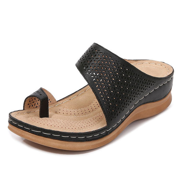 Zoloss Comfortable Breathable  Platform Flat Sandals