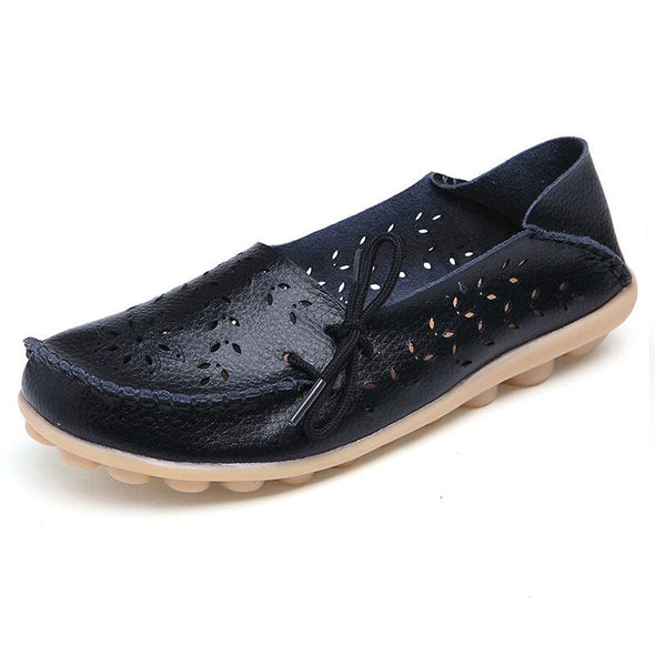 Zoloss Leather Loafers Flats Lo51