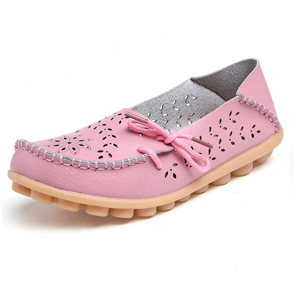 Zoloss Leather Loafers Flats Lo51