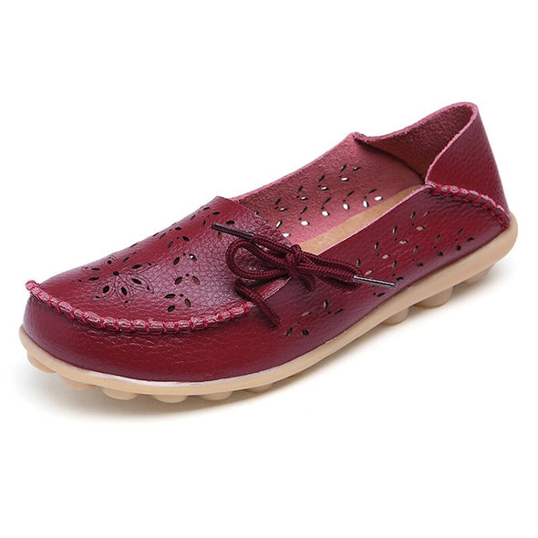 Zoloss Leather Loafers Flats Lo51