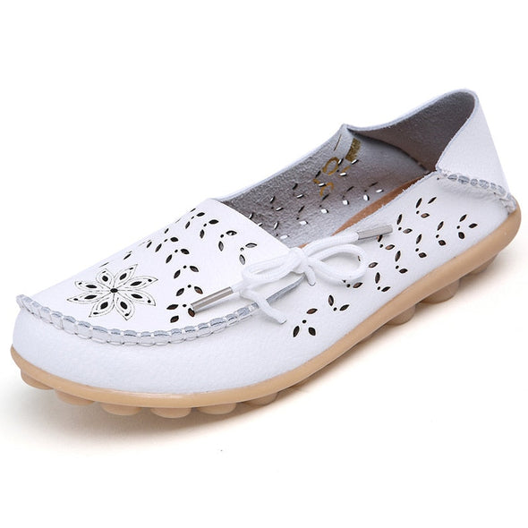 Zoloss Leather Loafers Flats Lo51