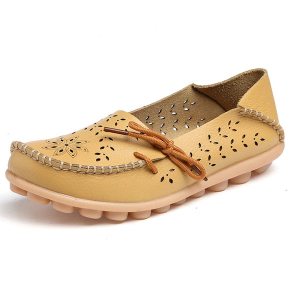 Zoloss Leather Loafers Flats Lo51