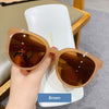 YOOSKE  Women's Sunglasses Fashion Big Round Sun Glasses for Female Oversized Shades Vintage Jelly Color Pink Sunglass UV400