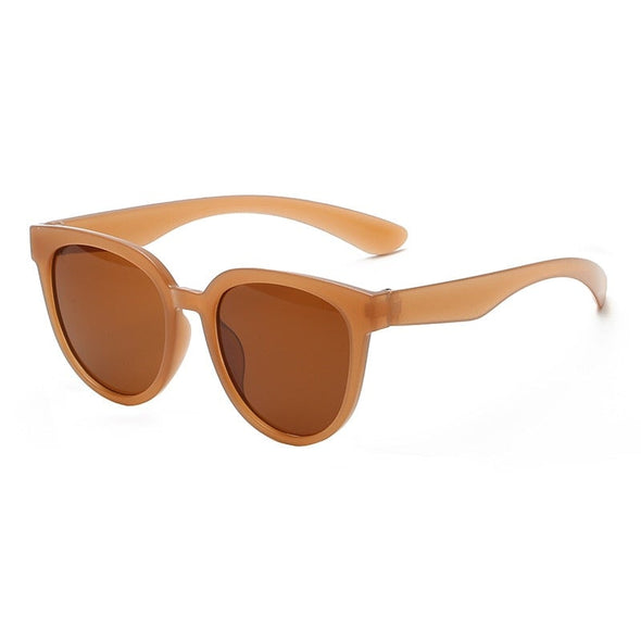 YOOSKE  Women's Sunglasses Fashion Big Round Sun Glasses for Female Oversized Shades Vintage Jelly Color Pink Sunglass UV400