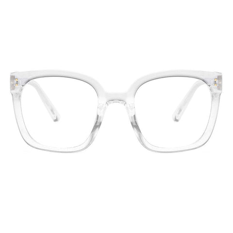 Oversized Square Eyeglasses Frames for Women Men Anti Blue Light Glasses Frame Optical Computer Eyewear