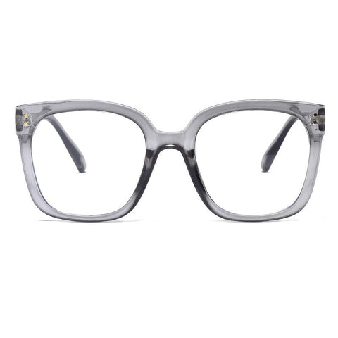 Oversized Square Eyeglasses Frames for Women Men Anti Blue Light Glasses Frame Optical Computer Eyewear