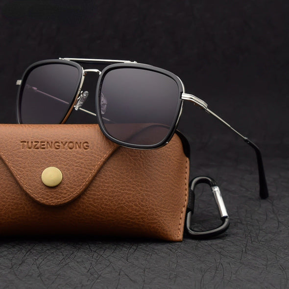Steampunk Sunglasses Polarized Men Women Brand Designer Vintage Sun Glasses High Quality UV400