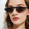 Steampunk Cat Eye Sunglasses Women Luxury Brand Designer Triangle Sun Glasses Men Small Punk Eyeglasses