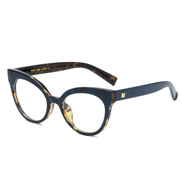 Fashion Cat Eye Transparent Glasses Women Brand Vintage Comfortable Computer Eyeglasses Female Spectacles