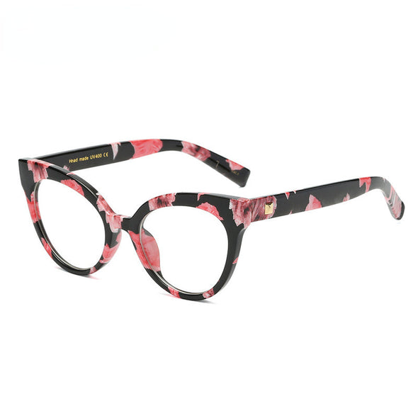 Fashion Cat Eye Transparent Glasses Women Brand Vintage Comfortable Computer Eyeglasses Female Spectacles