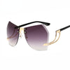 Sunglasses Women Gradient Glasses Brand Design Luxury Eyeglasses Retro Vintage Unique Transparent Shadow Sun Glasses