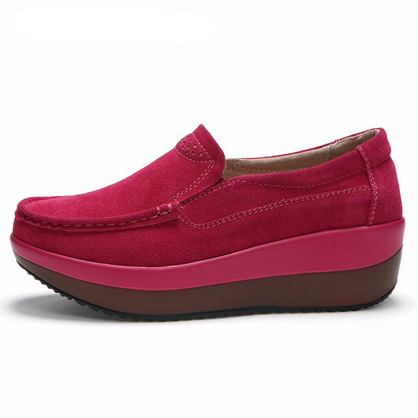 New  Autumn Shoes Woman Flat Platform