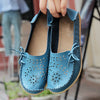 Zoloss Leather Loafers Flats Lo51