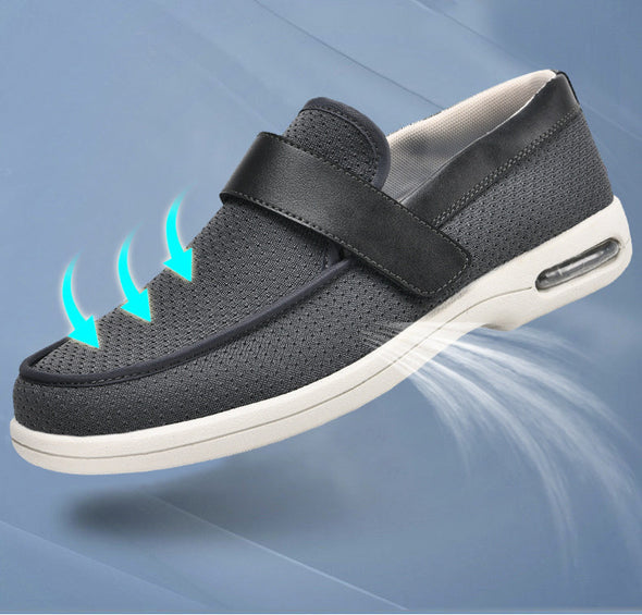 Zoloss Plus Size Wide Diabetic Shoes For Swollen Feet Width Shoes-NW043