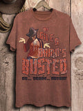 My Give A Damn's Busted Crew Neck Multicolor T-Shirt