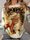 Einstein Santa Long Sleeve Top