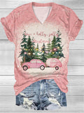 Have A Holly Jolly Christmas V-Neck T-Shirt